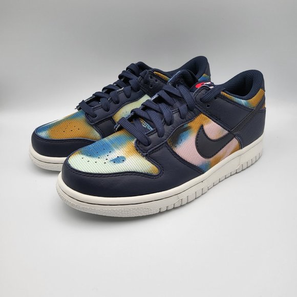 NEW Youth 5Y / Women 6.5 Nike Dunk Low "Grafitti" Shoes DM1051-400 - Picture 2 of 10